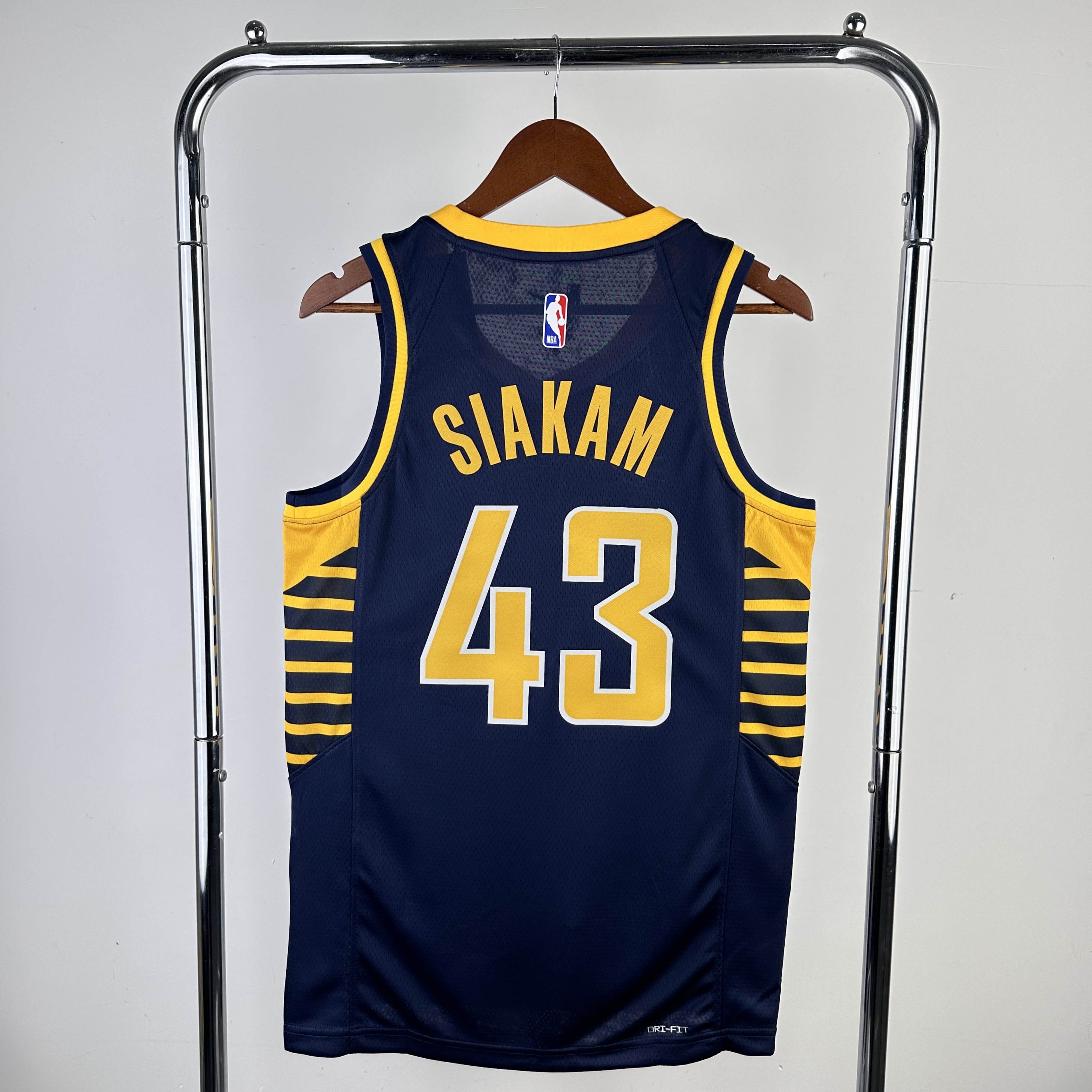 Men Indiana Pacers #43 Siakam Blue Season Nike 2024 NBA Jersey->->NBA Jersey